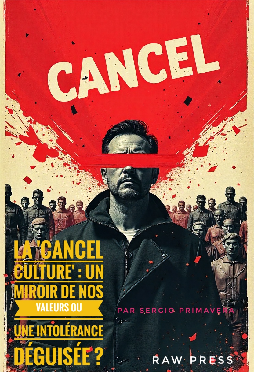 Illustration « La cancel culture : un miroir de nos valeurs ou une intolérance déguisée ? », par Sergio Primavera