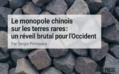 Tas de minerai, illustration de l'article sur le monopole chinois des terres rares