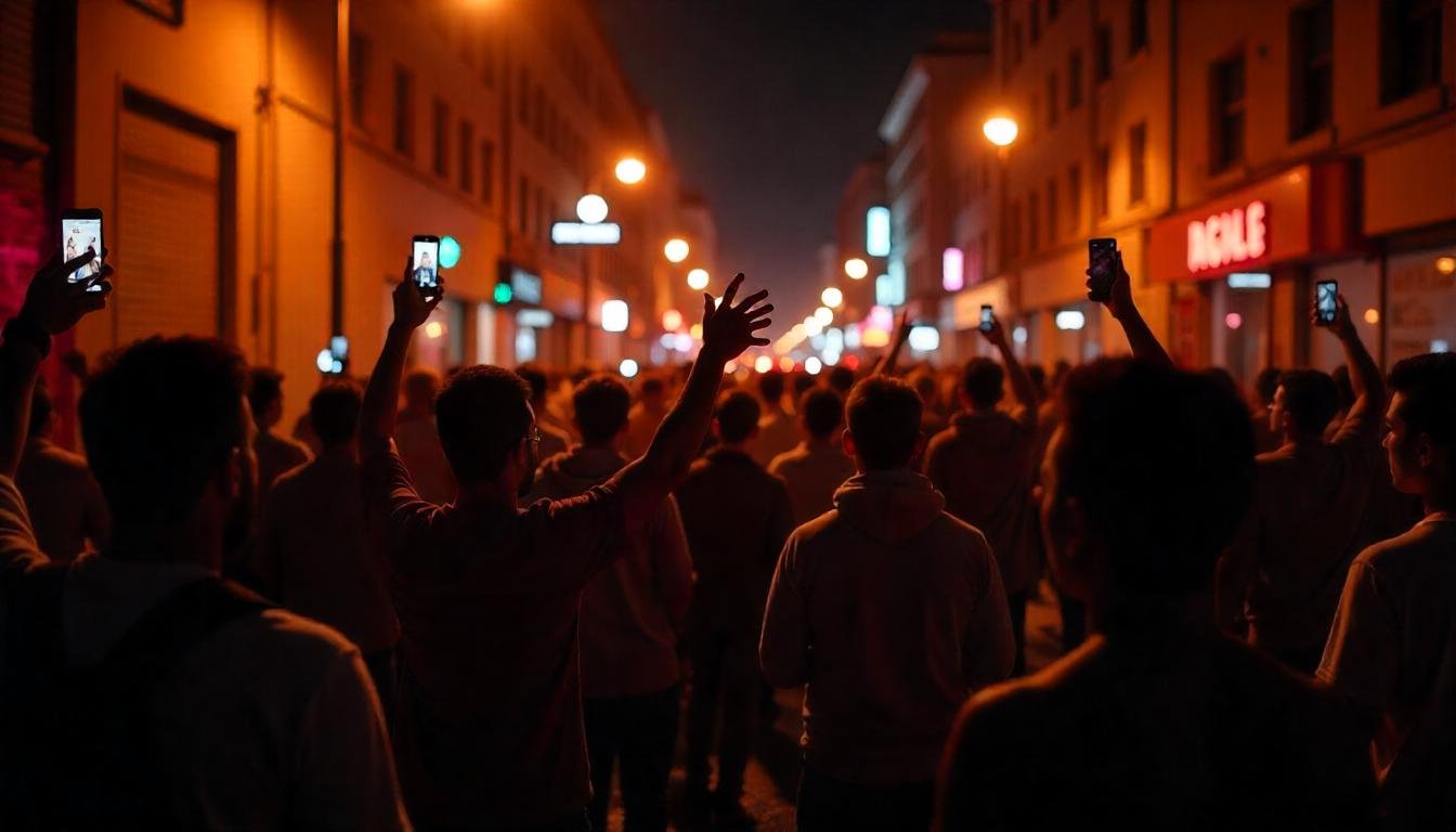 Illustration « La révolution numérique a transformé nos vies à une vitesse fulgurante », par Sergio Primavera